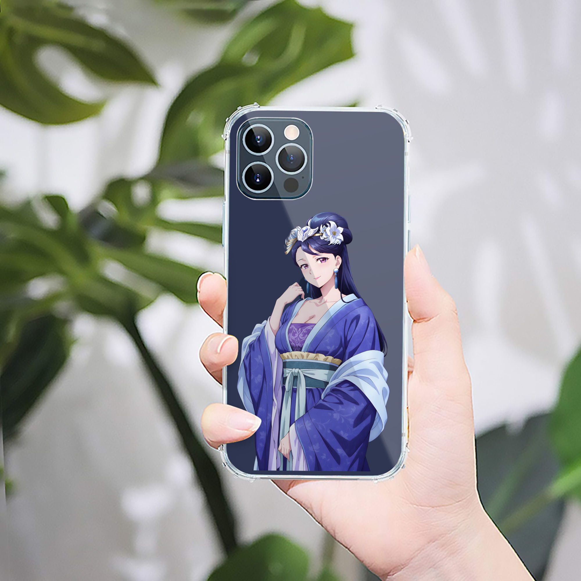 （画像用） 薬屋のひとりごと The Apothecary Diaries 【iPhone 12シリーズ対応】透明スマホケース（クリアソフトケース）